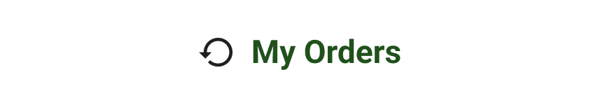 View My Orders